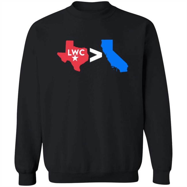 Crowder Shop Texas Greater Than California Shirt Crowder Shop Texas Greater Than California Shirt