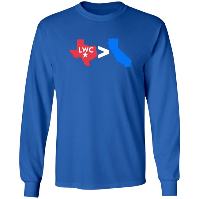 Crowder Shop Texas Greater Than California Shirt Crowder Shop Texas Greater Than California Shirt