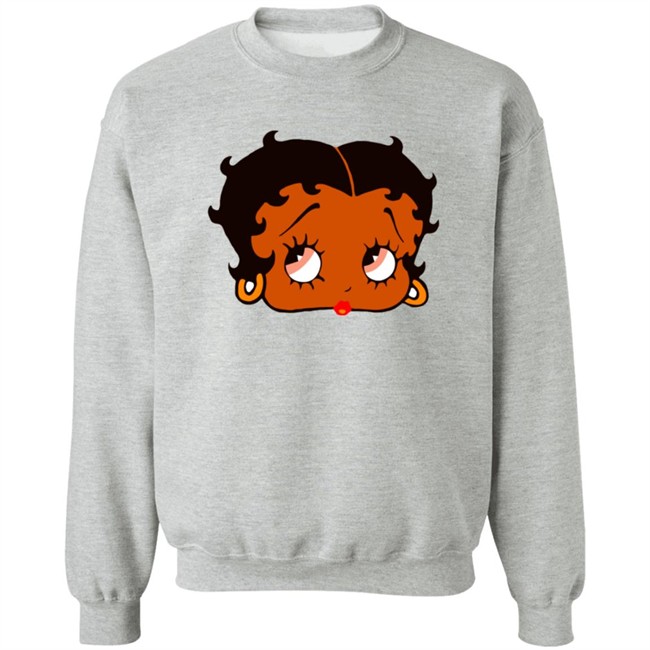 Grey Betty Boop Hoodie Nyocho Studio Grey Betty Boop Hoodie Nyocho Studio