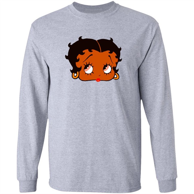 Grey Betty Boop Hoodie Nyocho Studio Grey Betty Boop Hoodie Nyocho Studio
