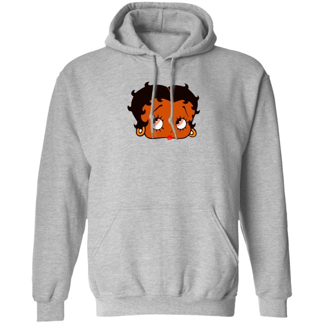 Grey Betty Boop Hoodie Nyocho Studio Grey Betty Boop Hoodie Nyocho Studio