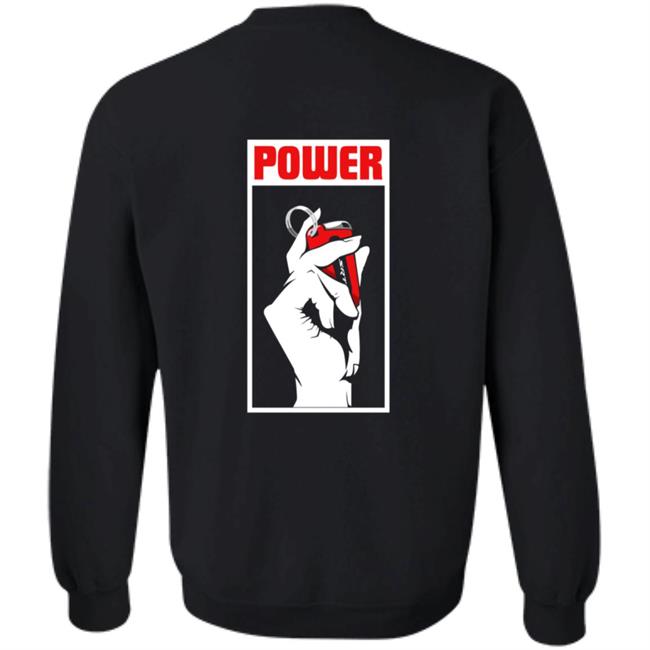Judahs Garage Merch Power Black T Shirt Judahs Garage Merch Power Black T Shirt