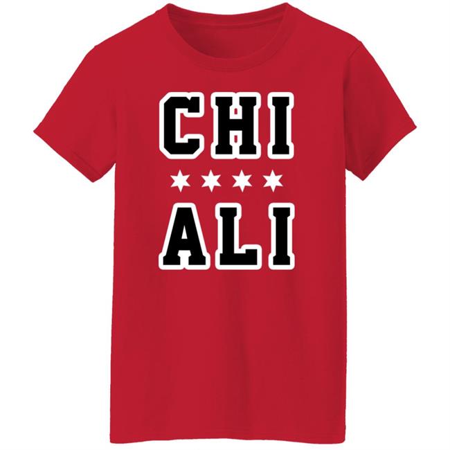 Chi Ali Shirt Red Wwe Mustafa Ali