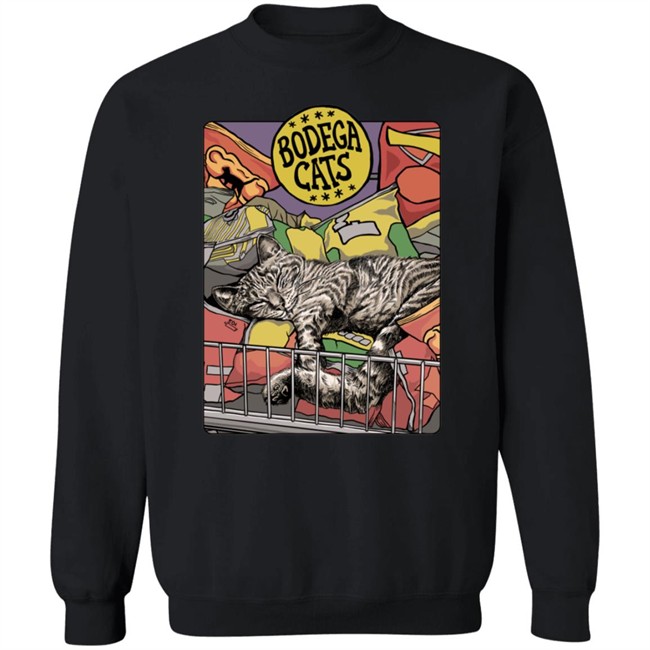 Bodega Cats Shop Store Chips Unisex Crewneck Sweatshirt Hoodie Bodega Cats Shop Store Chips Unisex Crewneck Sweatshirt Hoodie