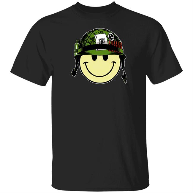 Bunker Branding Smile More Merch Mike B Roman Atwood Smiley Shirt