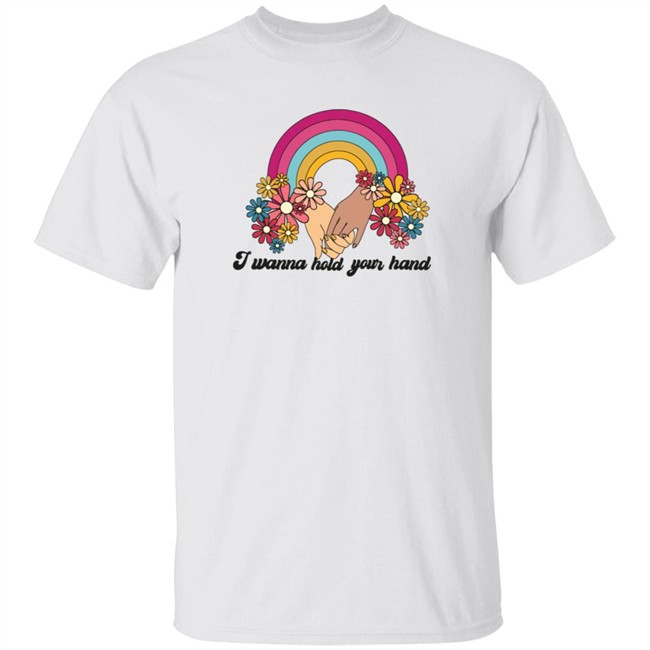 I Wanna Hold Your Hand Bi Pride Shirt Bird Of Clay Merch