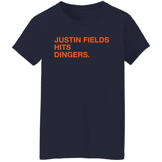 Justin Fields Hits Dingers Shirt Obvious Shirts