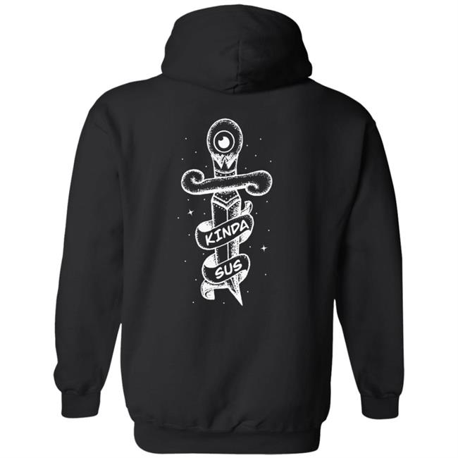 Jacksepticeye Merch Kinda Sus Hoodie