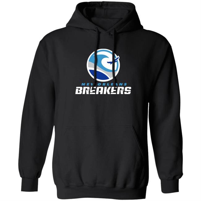 Usfl New Orleans Breakers Logo T Shirt New Orleans Breakers Merch