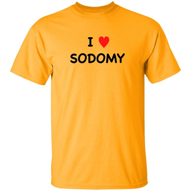 I Sodomy Shirt I Sodomy Shirt