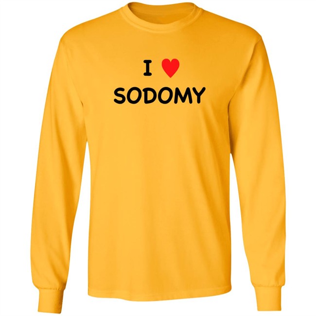 I Sodomy Shirt I Sodomy Shirt