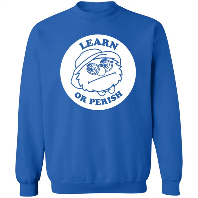 Watcher Store Merch Learn Or Perish Hoodie Watcher Store Merch Learn Or Perish Hoodie