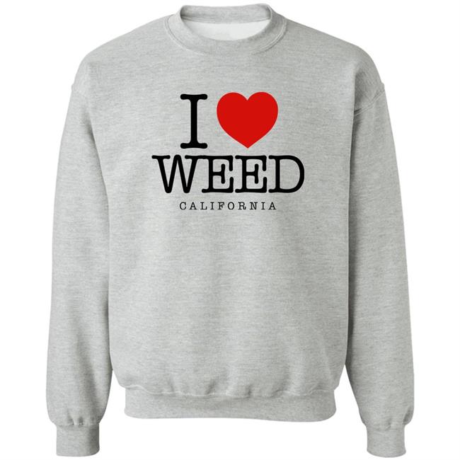 I Love Weed California Shirt Svdden Death I Heart Weed California