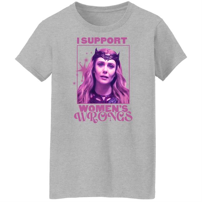 Scarlet Witch I Support Women's Wrongs Shirt