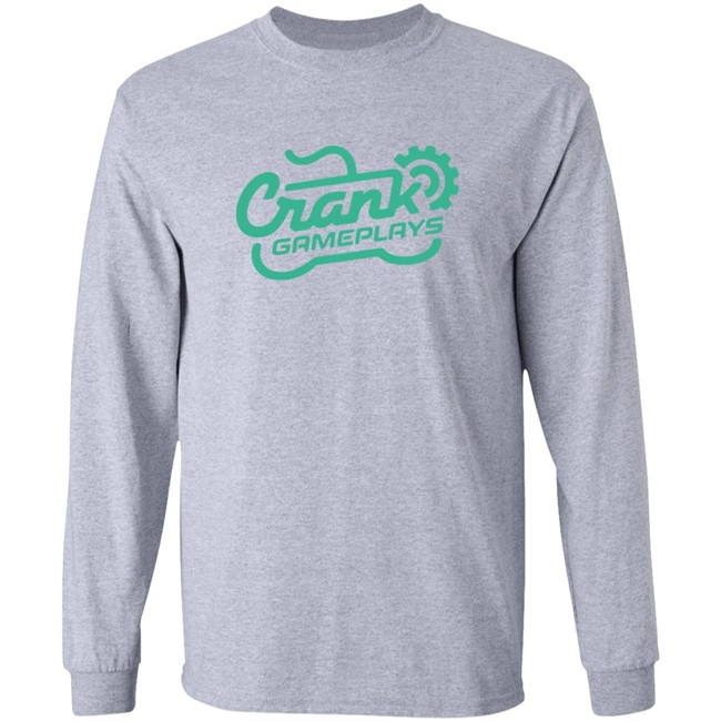 Crankgameplays Merch Logo Long Sleeve Shirt Crankgameplays Merch Logo Long Sleeve Shirt