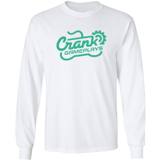 Crankgameplays Merch Logo Long Sleeve Shirt