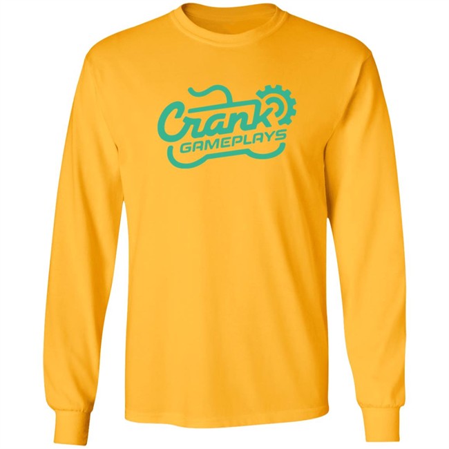 Crankgameplays Merch Logo Long Sleeve Shirt Crankgameplays Merch Logo Long Sleeve Shirt