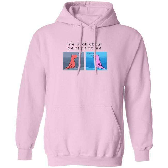 Shop Dinosaur Life Is All About Perspective Shirt Shop Dinosaur Life Is All About Perspective Shirt
