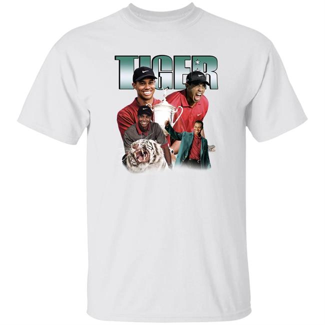 Twlegion Brand Seen Tiger Woods The Master Shirt Jayson Tatum