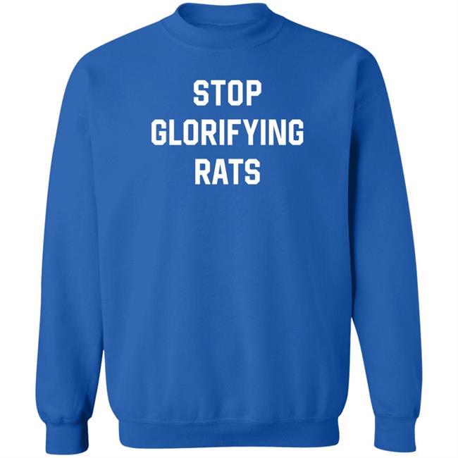 Paigeamaze Stop Glorifying Rats T Shirt