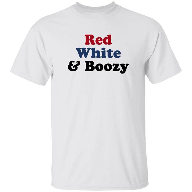 Gisele Barreto Fetterman Red White Boozy Shirt
