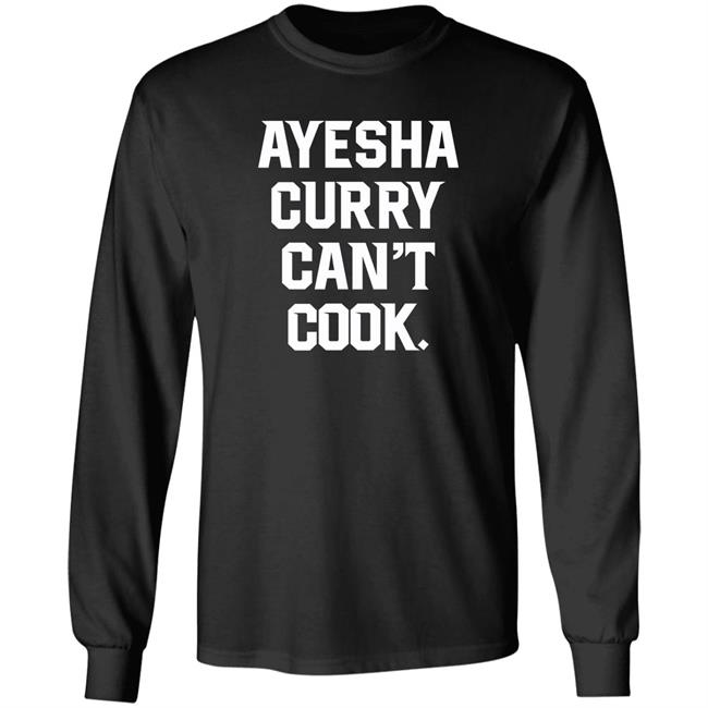 Ayesha Curry Can’t Cook Shirt Stephen Curry Warriors on NBCS The Athletic