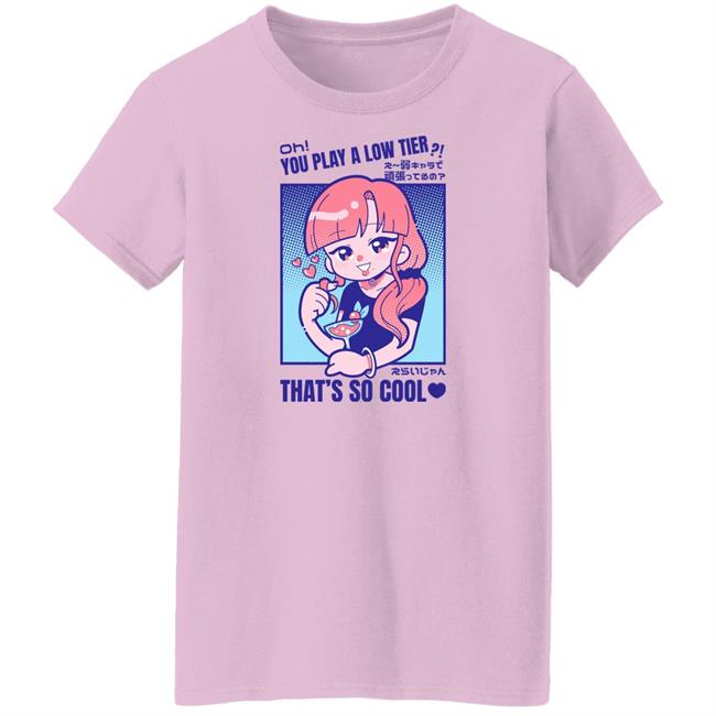 Marikyuunn Oh You Play Alow Tier That's So Cool Shirt Gcyoshi13