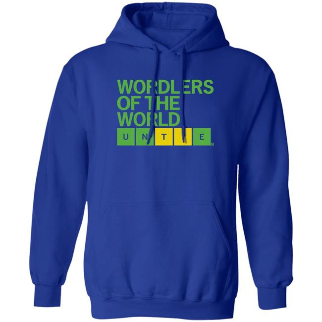 Wordlers Of The World Untie Shirt Rand Ball Ray Gun Store