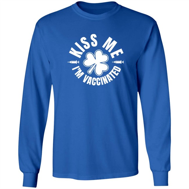 Kiss Me Im Vaccinated T Shirt Kiss Me Im Vaccinated T Shirt