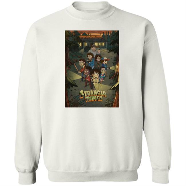 Maik Check Stranger Things Brasil Stranger Things X Gravity Falls Shirt