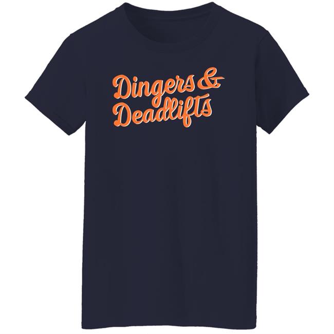 Dingers And Deadlifts Long Sleeve SF Giants on NBCS Zazzle Merch