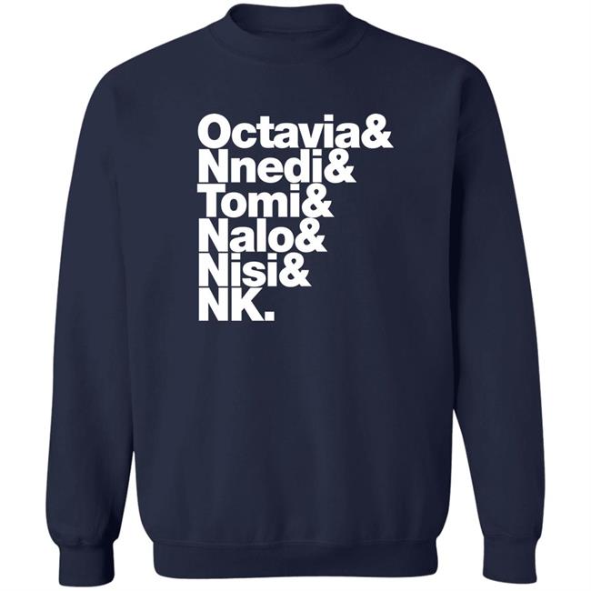Octavia Nnedi Tomi Nalo Nisi Nk Shirt Sistah Scifi Merch Gareth L Powell