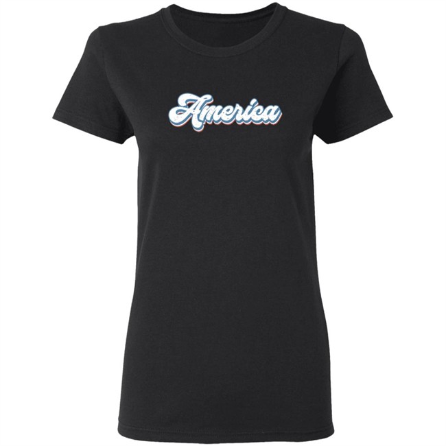 America Retro Graphic Tee America Retro Graphic Tee