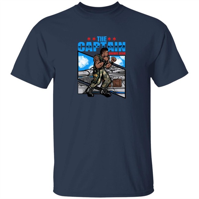 AEW Prowrestlingtees Street Fighter Captain Shawn Dean Shirt AEW Prowrestlingtees Street Fighter Captain Shawn Dean Shirt