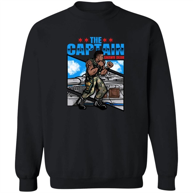 AEW Prowrestlingtees Street Fighter Captain Shawn Dean Shirt AEW Prowrestlingtees Street Fighter Captain Shawn Dean Shirt