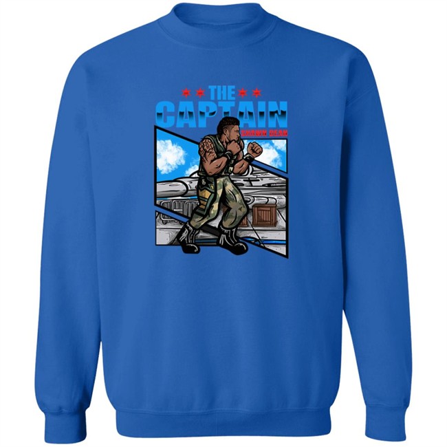 AEW Prowrestlingtees Street Fighter Captain Shawn Dean Shirt AEW Prowrestlingtees Street Fighter Captain Shawn Dean Shirt
