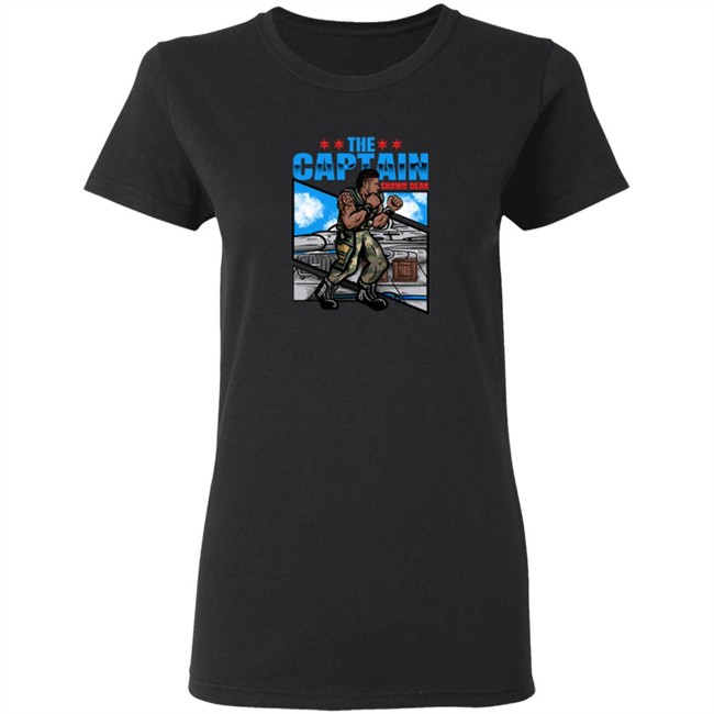 AEW Prowrestlingtees Street Fighter Captain Shawn Dean Shirt AEW Prowrestlingtees Street Fighter Captain Shawn Dean Shirt
