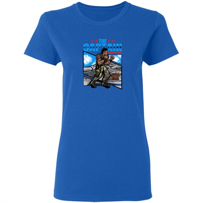 AEW Prowrestlingtees Street Fighter Captain Shawn Dean Shirt AEW Prowrestlingtees Street Fighter Captain Shawn Dean Shirt