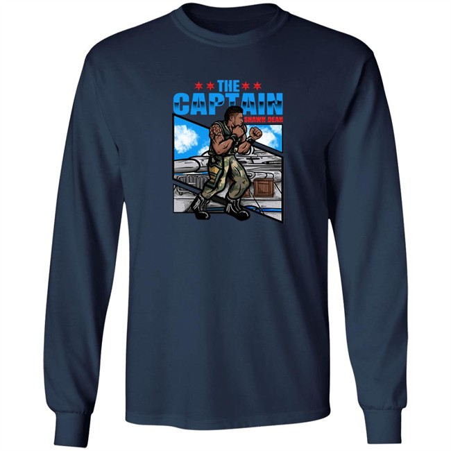 AEW Prowrestlingtees Street Fighter Captain Shawn Dean Shirt AEW Prowrestlingtees Street Fighter Captain Shawn Dean Shirt
