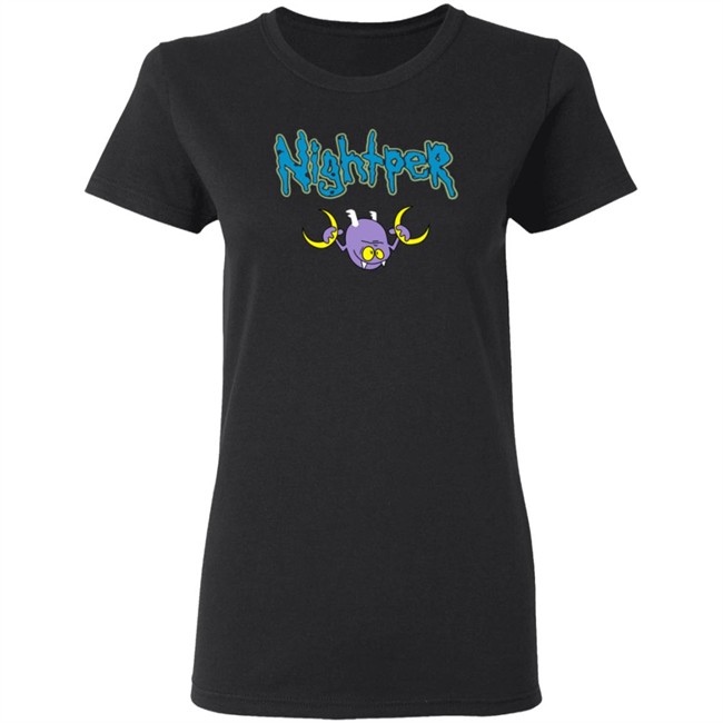 Nightper Black Mons Hoodie Nightper Black Mons Hoodie