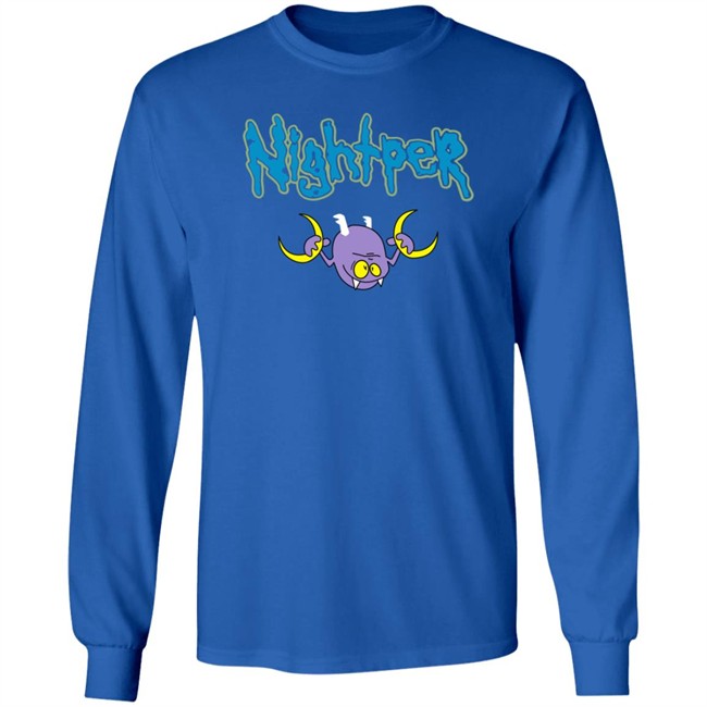 Nightper Black Mons Hoodie Nightper Black Mons Hoodie