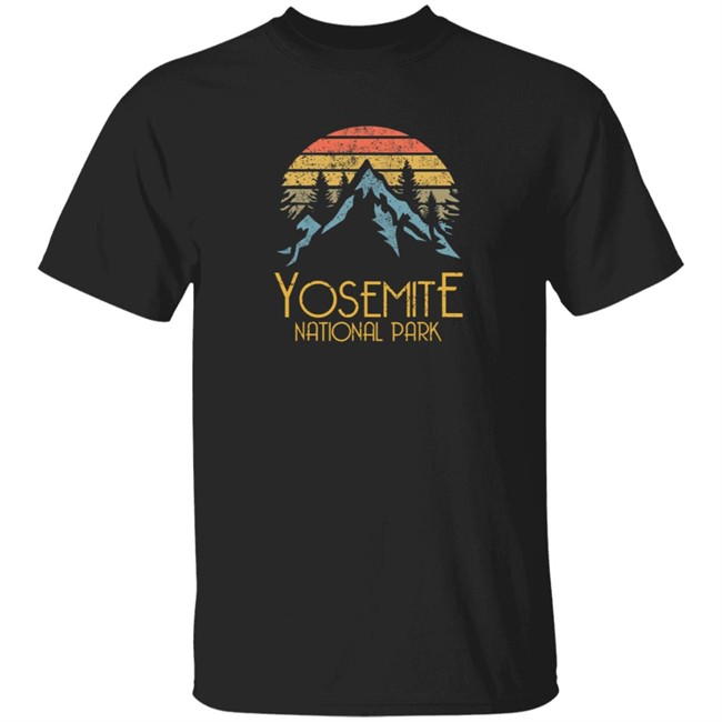 Vintage Yosemite National Park California T Shirt
