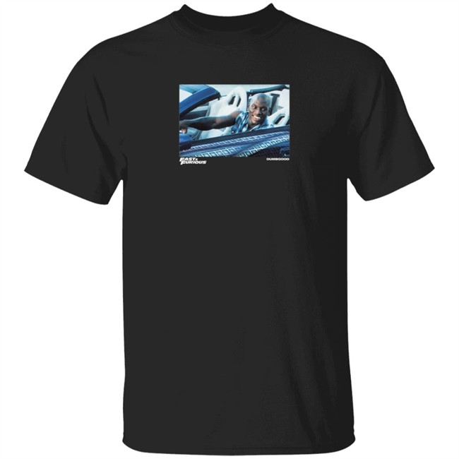Dumbgood Fast & Furious Roman Black Tee Shirt