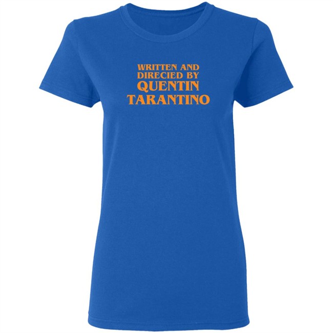 Jahaan Kapoor Written And Directed By Quentin Tarantino T Shirt Jahaan Kapoor Written And Directed By Quentin Tarantino T Shirt