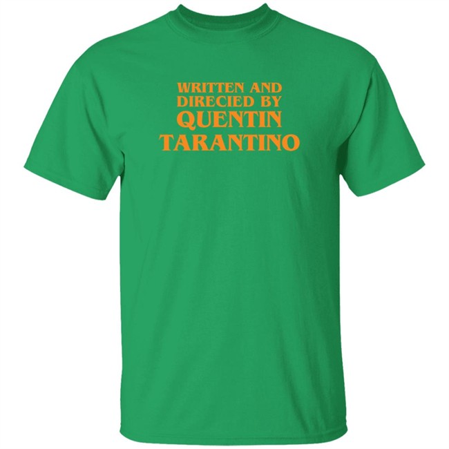 Jahaan Kapoor Written And Directed By Quentin Tarantino T Shirt Jahaan Kapoor Written And Directed By Quentin Tarantino T Shirt