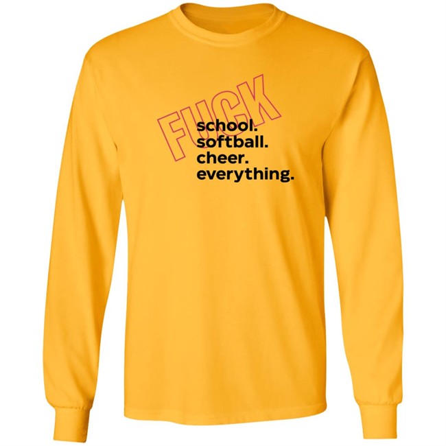 ACLU Shop Merch Fuck Shool Sofball Cheer Everything Shirt ACLU Shop Merch Fuck Shool Sofball Cheer Everything Shirt