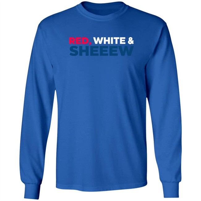 Beef Cake Merch Red White And Sheeew T Shirt Beef Cake Merch Red White And Sheeew T Shirt