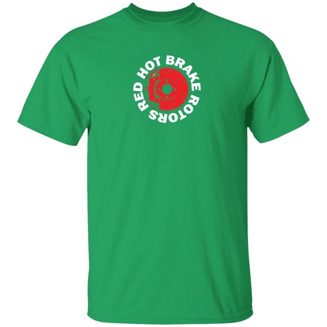 Blipshift Shirts Red Hot Brake Rotors Shirt Blipshift Shirts Red Hot Brake Rotors Shirt