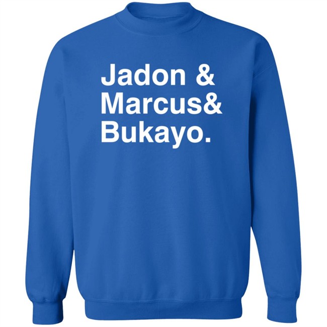 Jason Sudeikis Shirts Jadon & Marcus & Bukayo T Shirt Jason Sudeikis Shirts Jadon & Marcus & Bukayo T Shirt