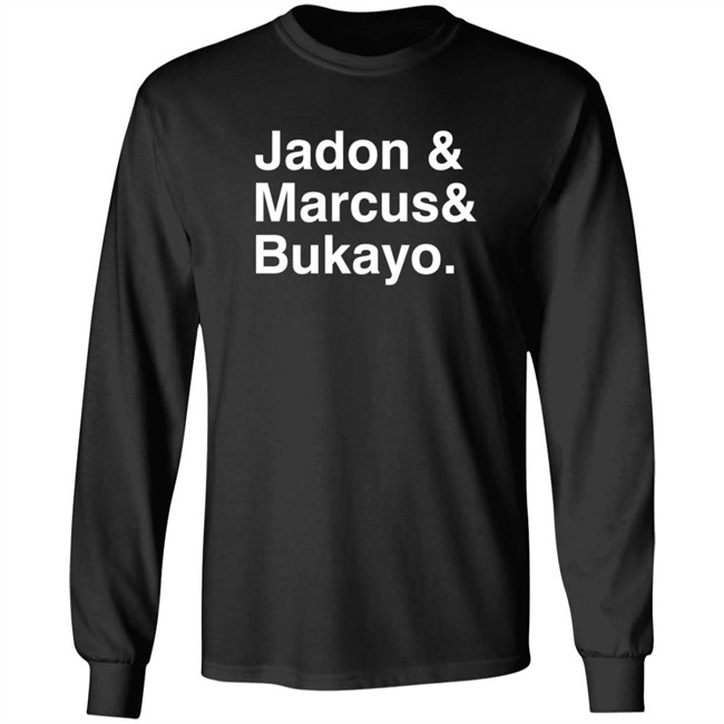 Jason Sudeikis Shirts Jadon & Marcus & Bukayo T Shirt Jason Sudeikis Shirts Jadon & Marcus & Bukayo T Shirt